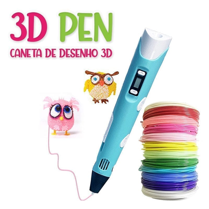 3D Pen Caneta de Desenho