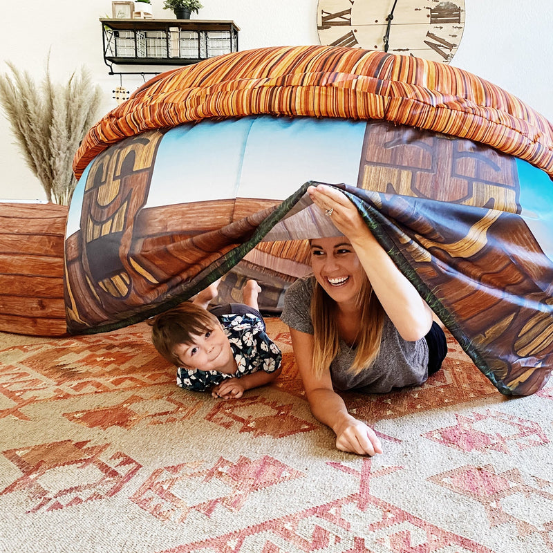 Cabana AirFort Tiki Infantil [COMPRE 1 LEVE 2]