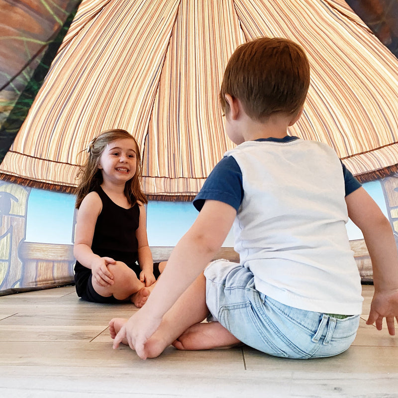 Cabana AirFort Tiki Infantil [COMPRE 1 LEVE 2]